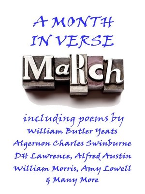 cover image of March, A Month In Verse